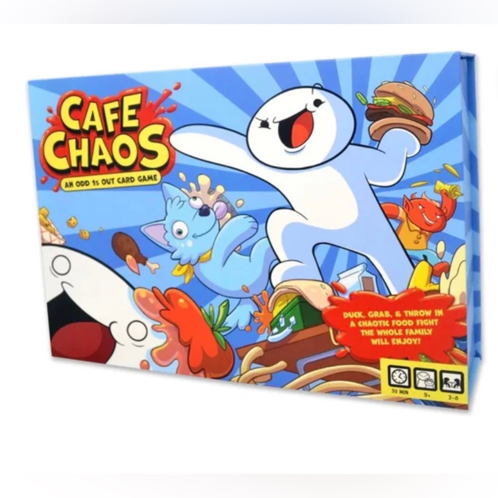 Cafe Chaos NEVER OPENED full board game!